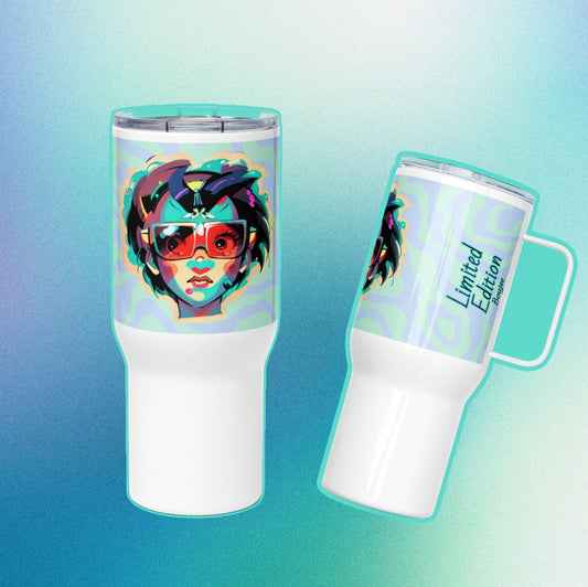 She N3rdFLyy Boujee  Travel Mug