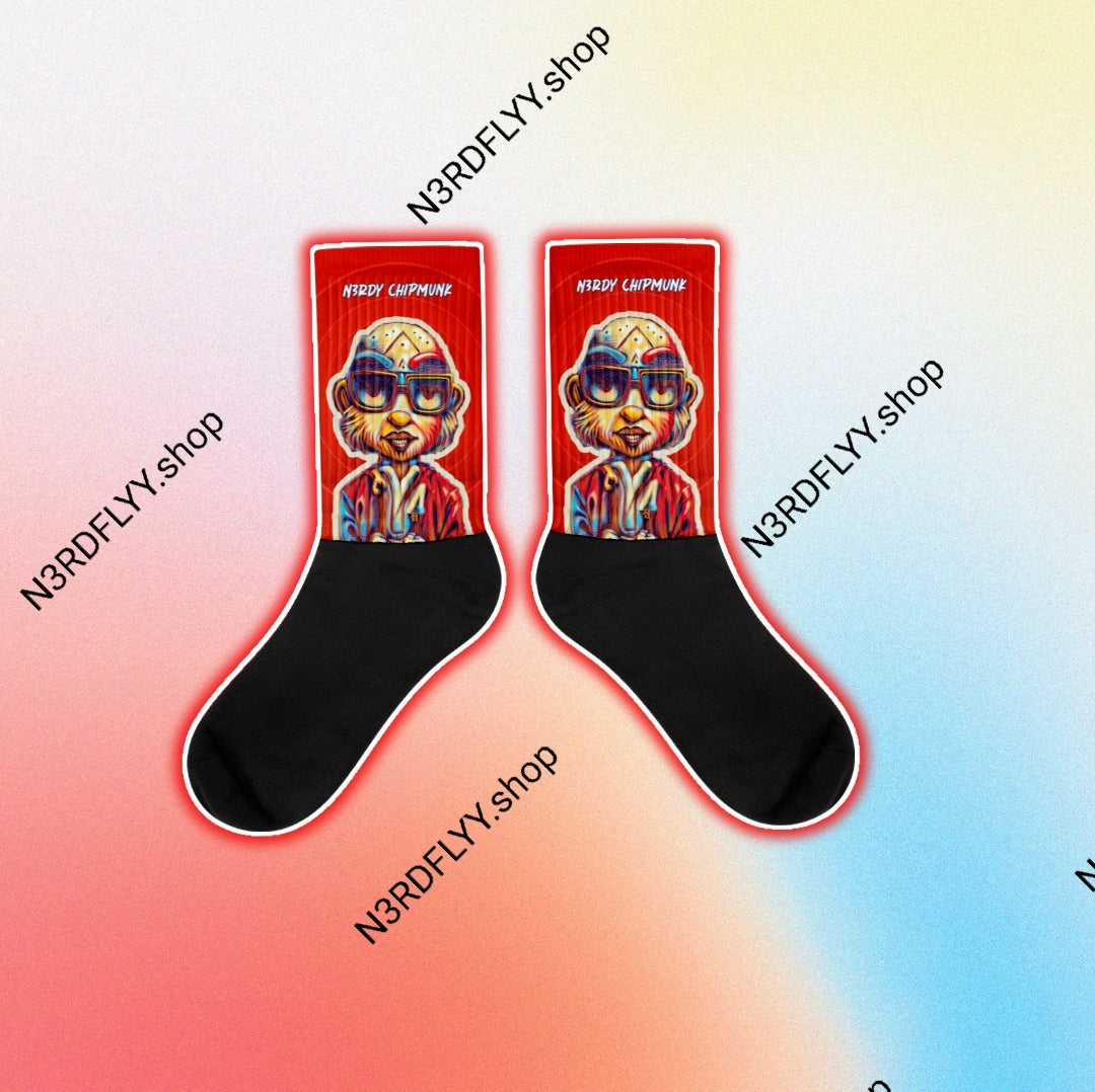 N3rdy Chipmunk Socks