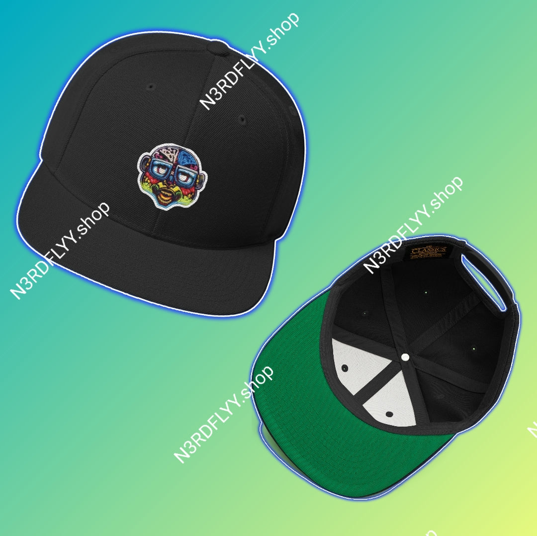 N3rdFLyy Gorilla Snapback Hat