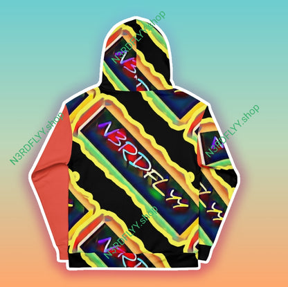 N3rdFLyy Night Waves Hoodie