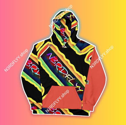 N3rdFLyy Night Waves Hoodie