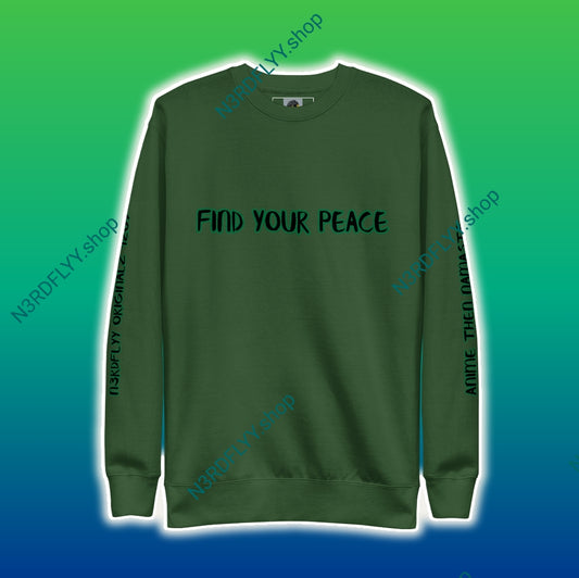 Anime then Namaste (Find Your Peace) Sweater