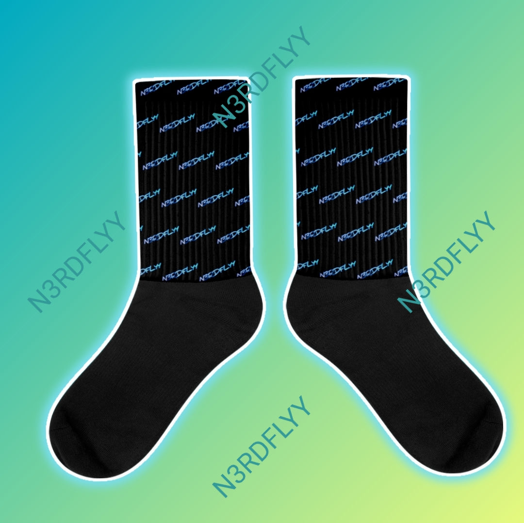 N3rdFLyy Blak-Tech Socks