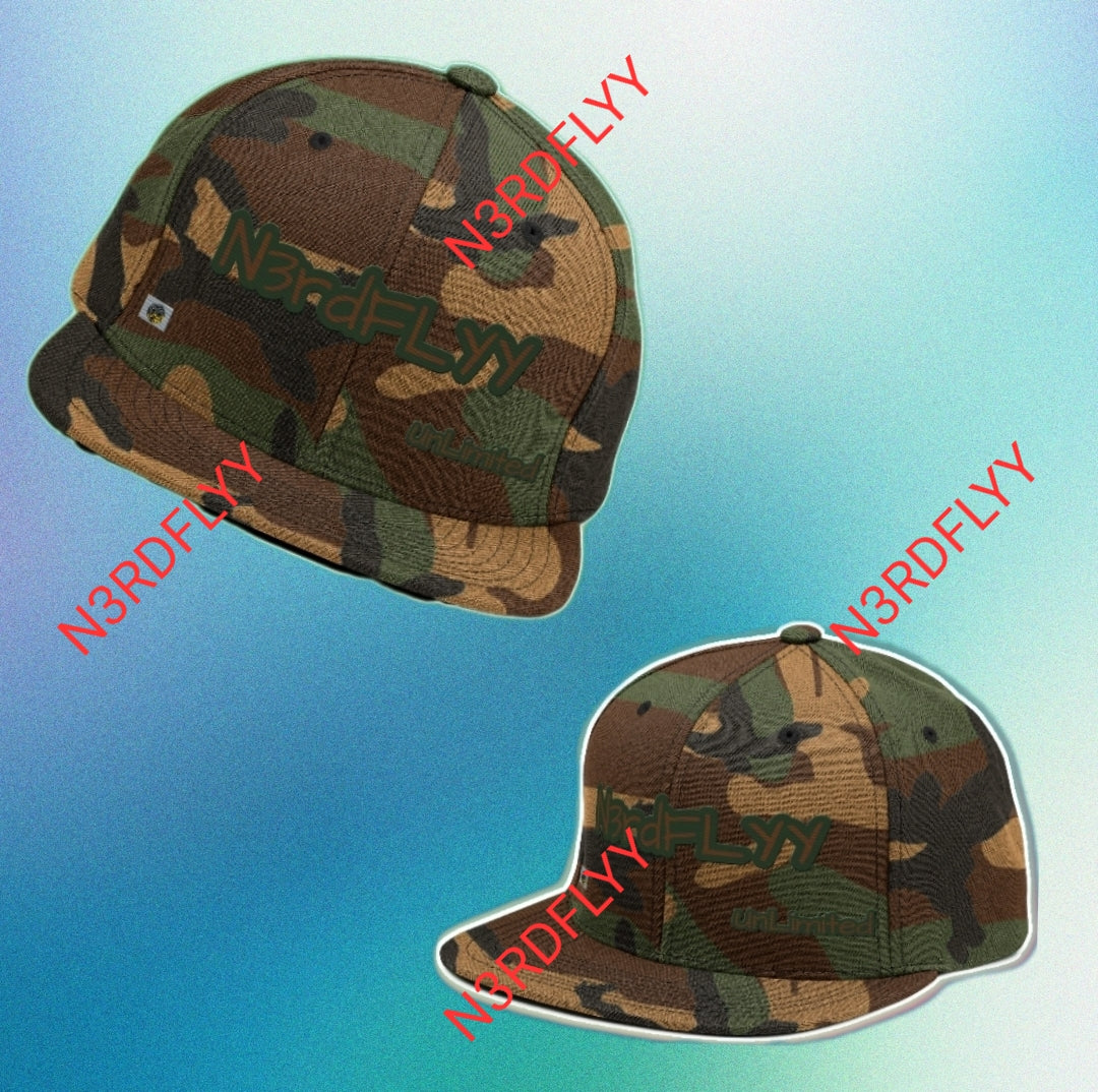 N3rdFLyy Unlimited Snapback Hat