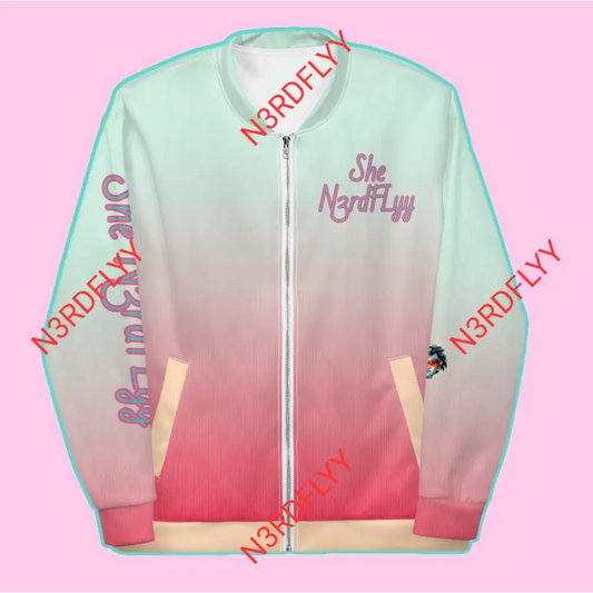 She N3rdFLyy Boujee Certified Bomber Jacket - XS